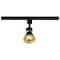 Nuvo 12-Watt LED Cinch Track Head - 3000K - Matte Black and Brushed Brass Finish TH633 - alternate 5